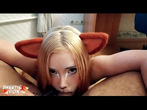 ❤️ Kitsune sluger pik og sæd i sin mund Sluts at da.my-hentai-gallery.ru ❌️